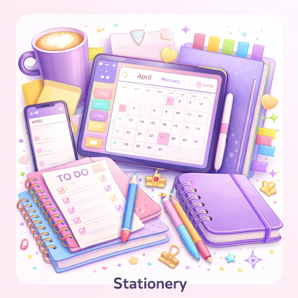 Digital Planners and Stationery for Entrepreneurs